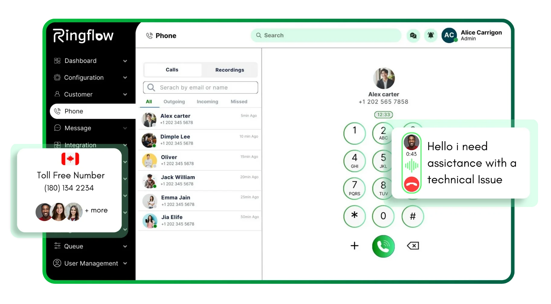 Customer Engagement with Toll-Free Number SolutionsDrive