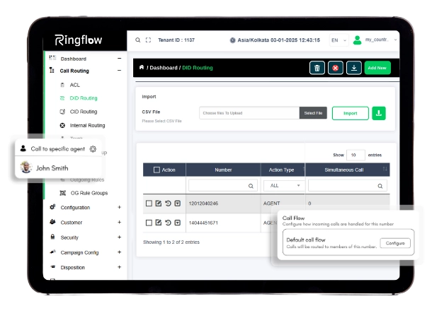 Smart Call Routin
